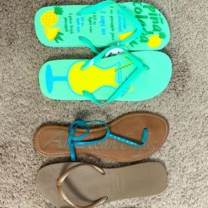 size 11 women’s flip flops